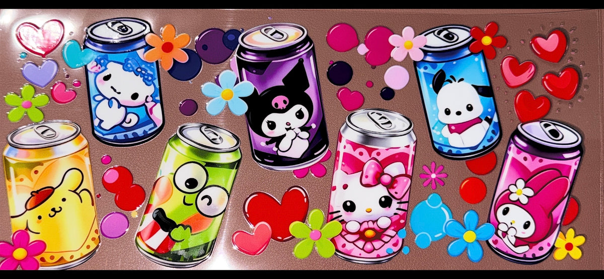 HK Soda UVDTF Cup Wrap