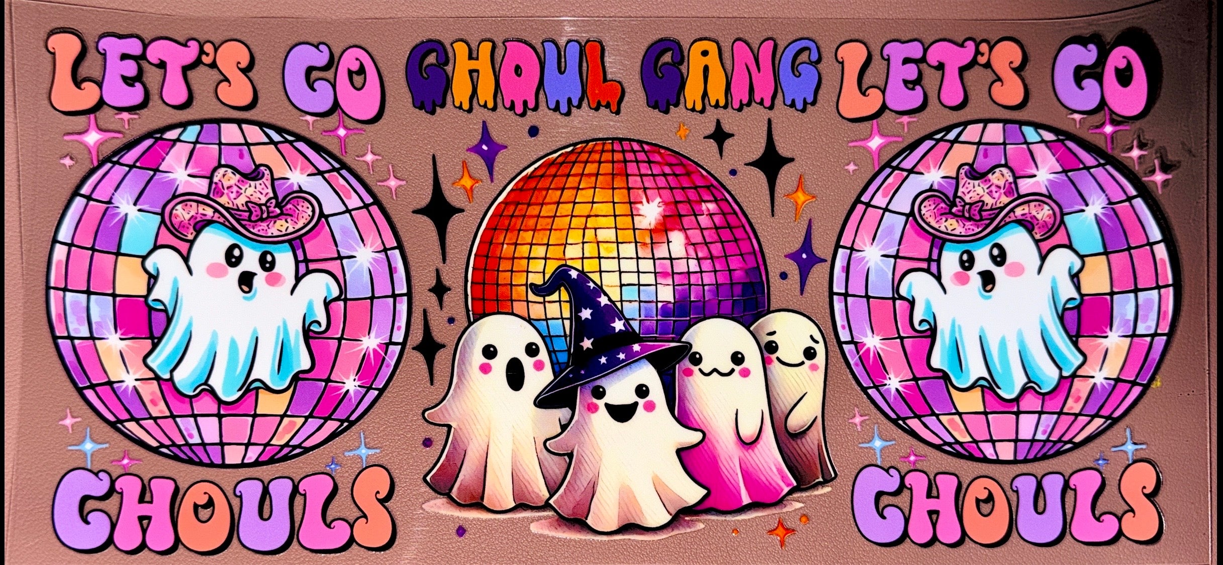 Ghoul Gang UVDTF Cup Wrap