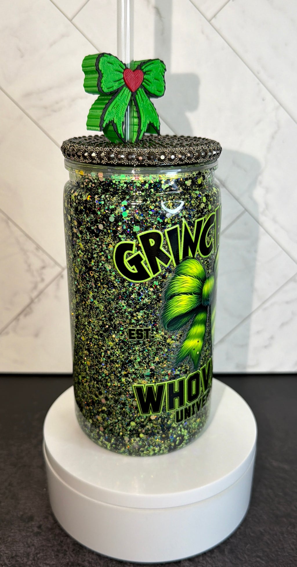 Grinchmas Snowglobe Cup