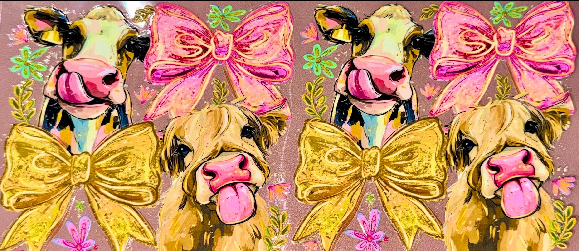 Sweet Southern Moo UVDTF Cup Wrap