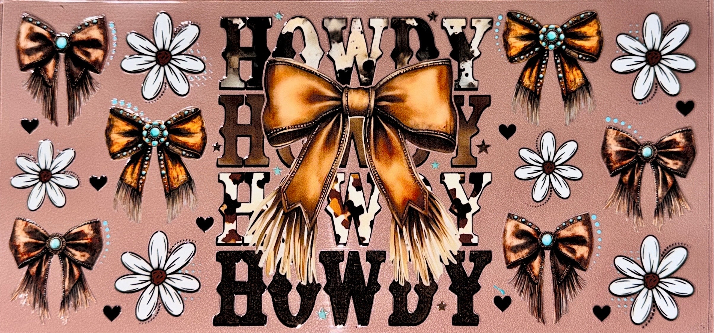 Howdy UVDTF Cup Wrap