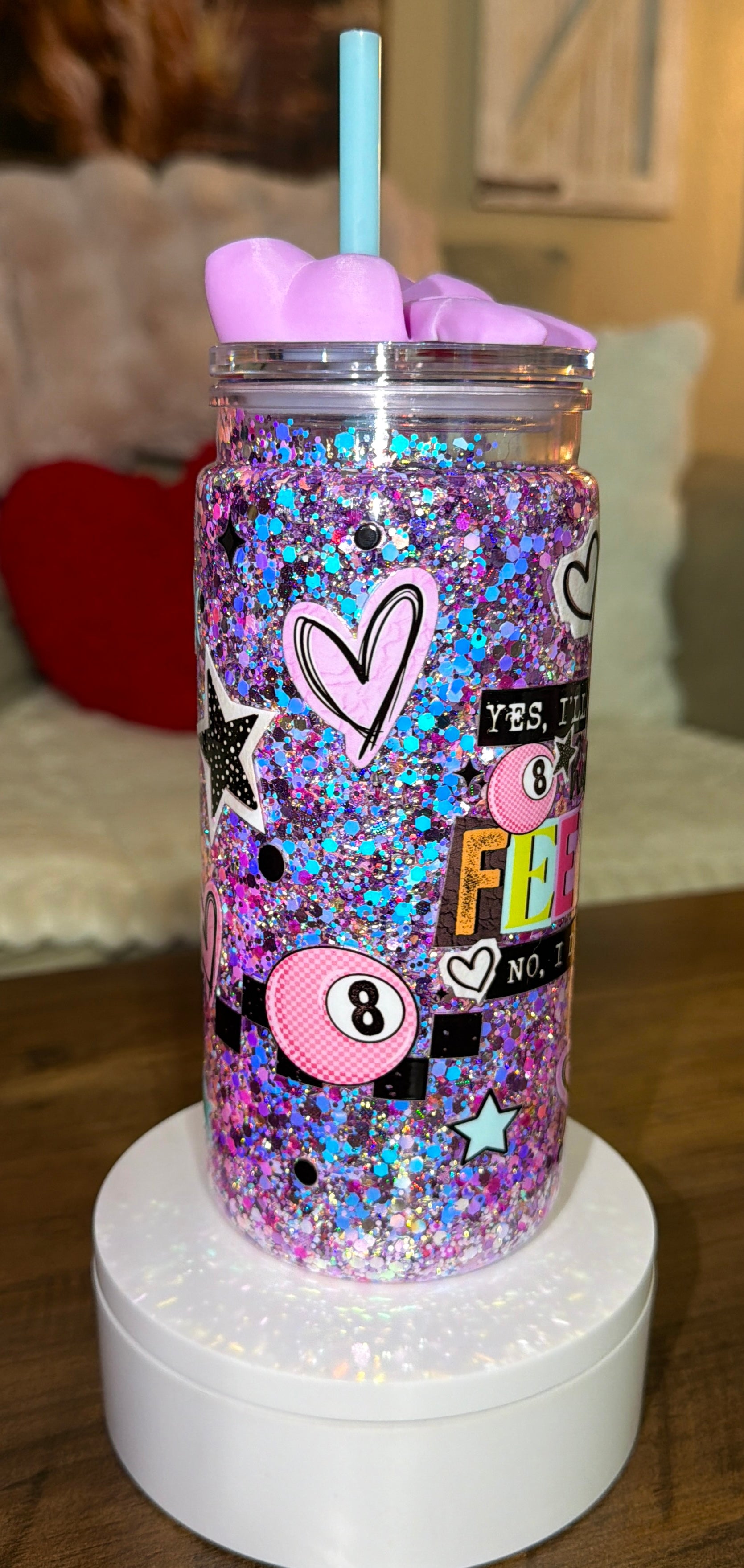 “Yes, I’ll Hurt Your Feelings” snowglobe cup