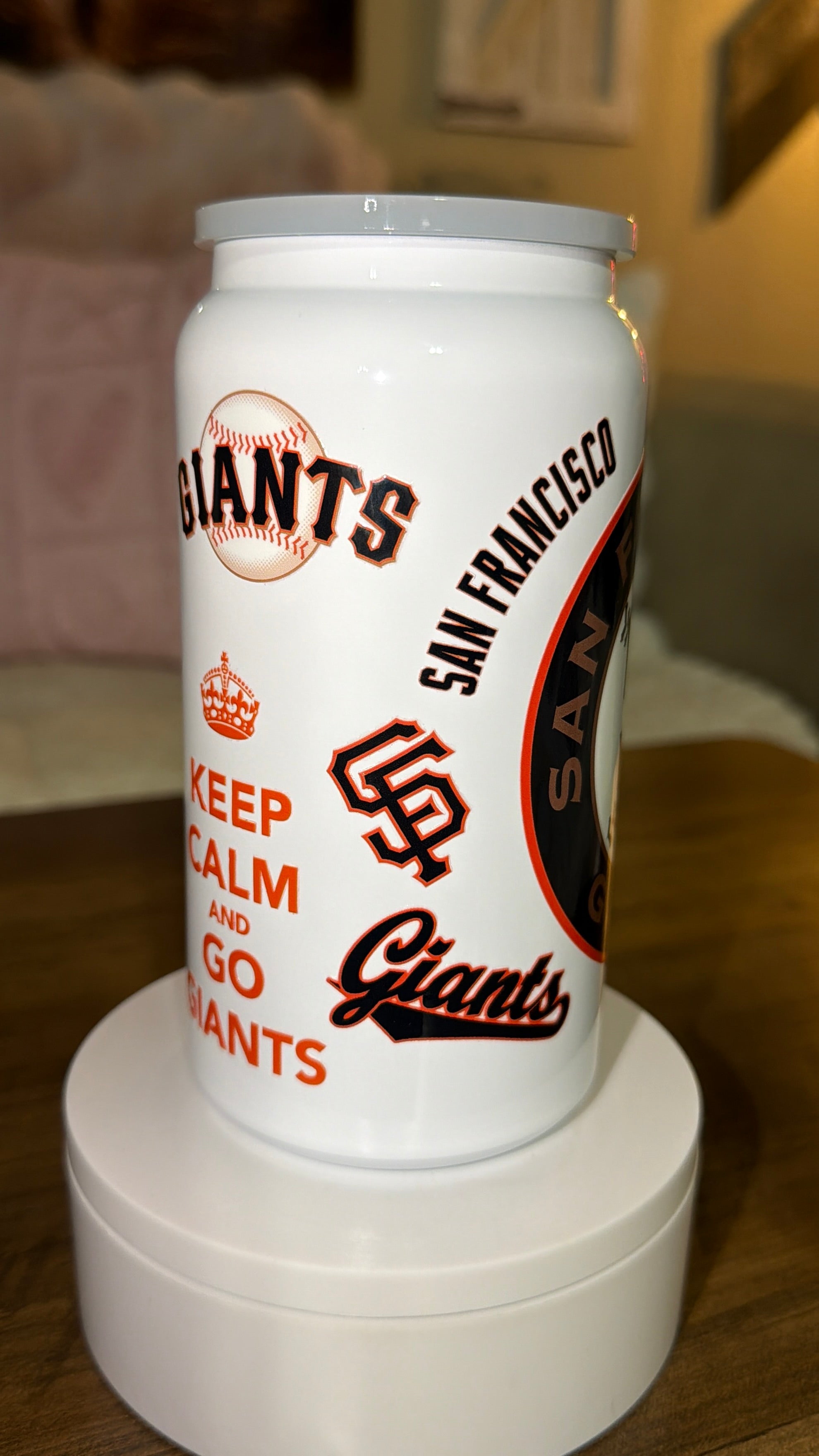 Baseball inspired tumbler