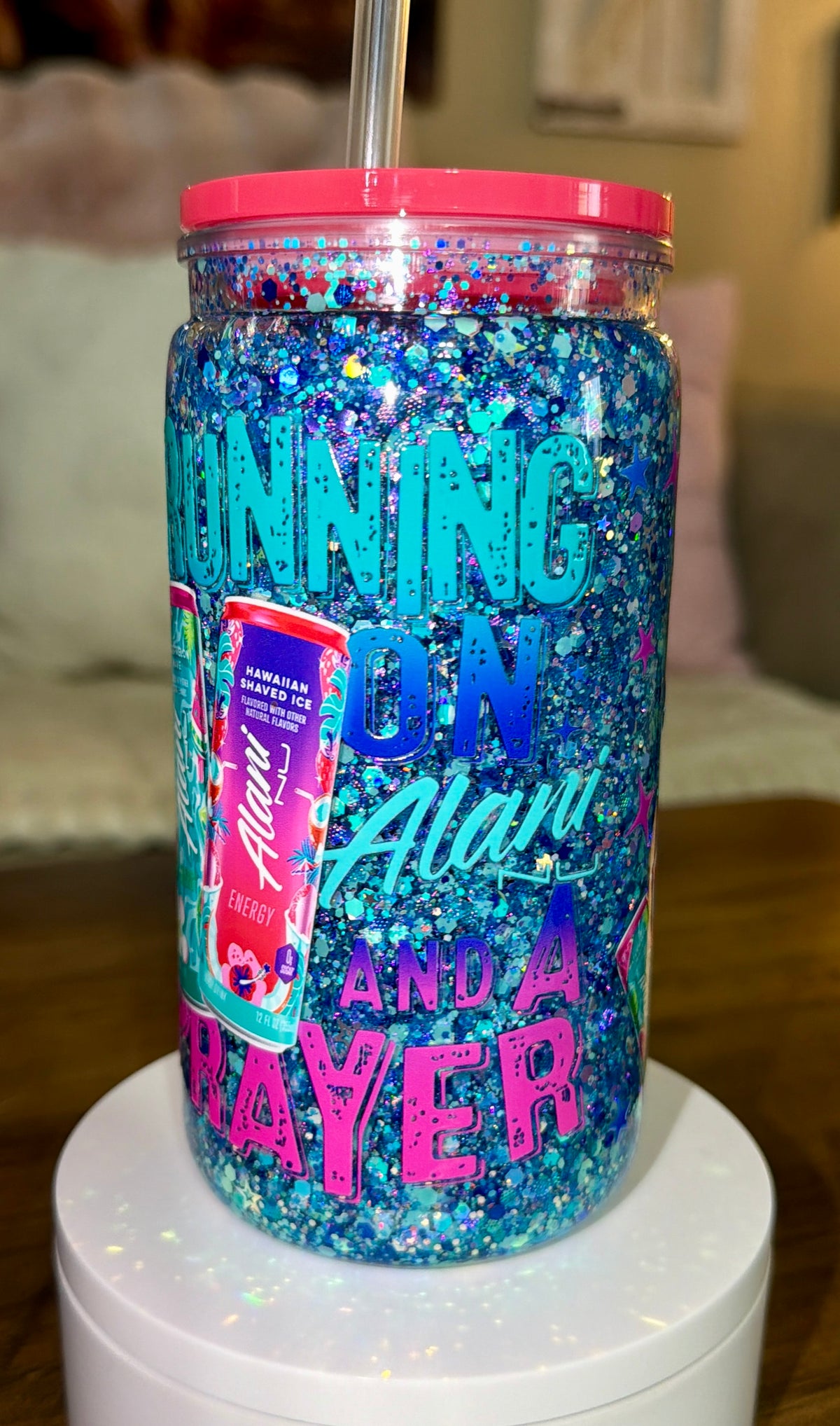 Energy Drink Inspired Snowglobe Cup