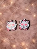 Cat Straw Toppers