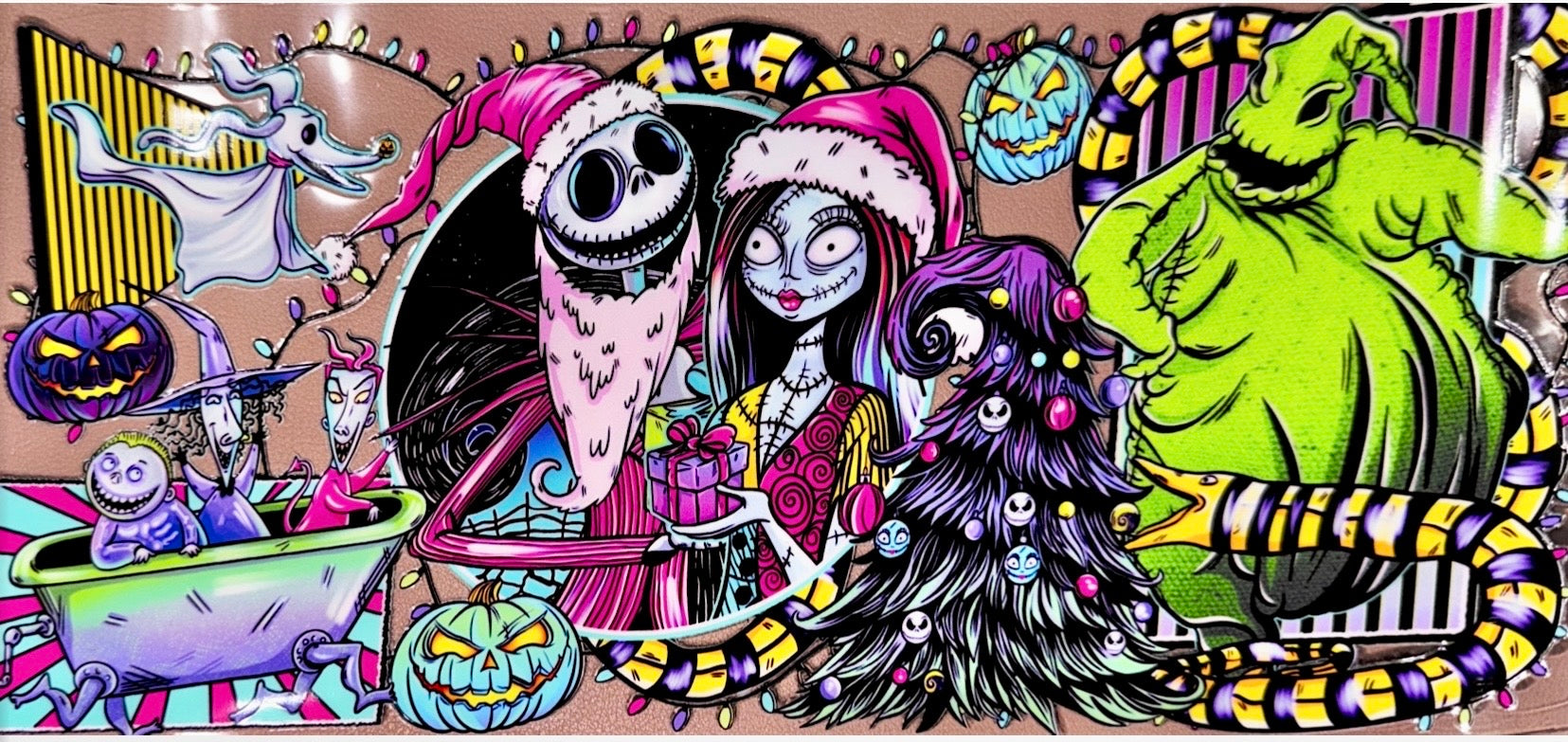 Haunted Holiday Magic UVDTF Cup Wraps