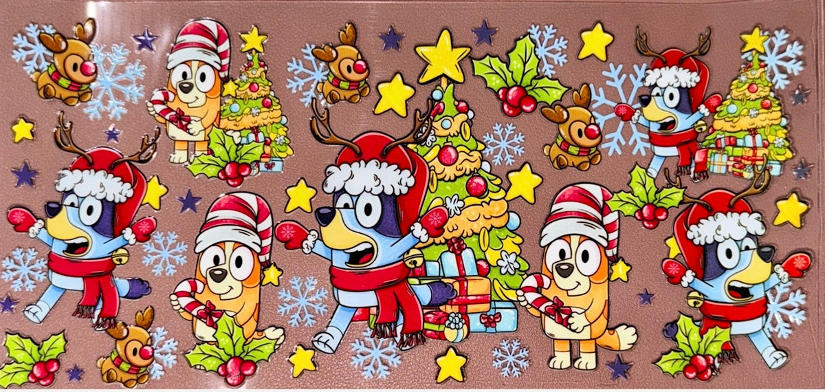 Kids Christmas UVDTF Cup Wrap