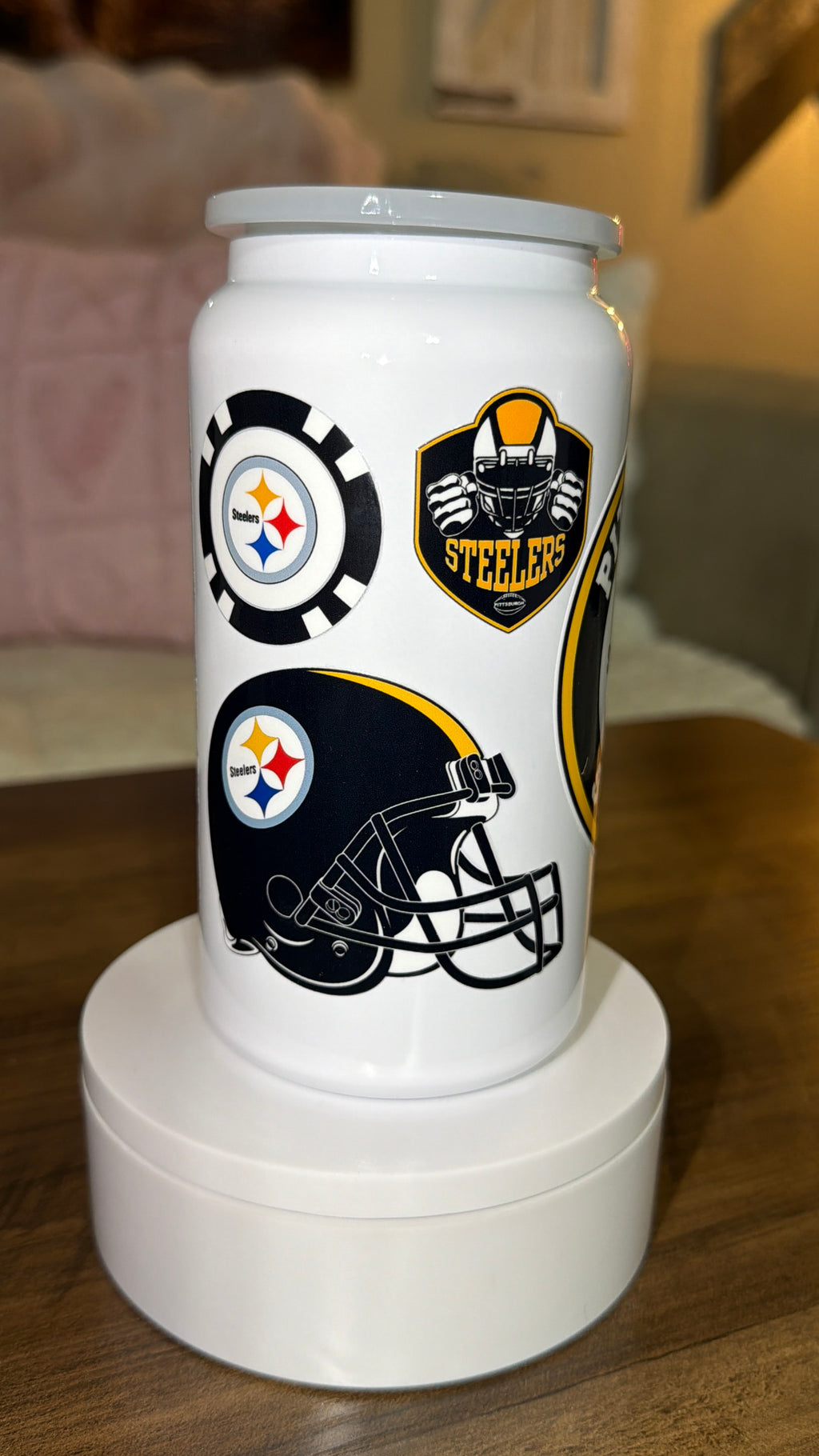 Football inspired tumbler