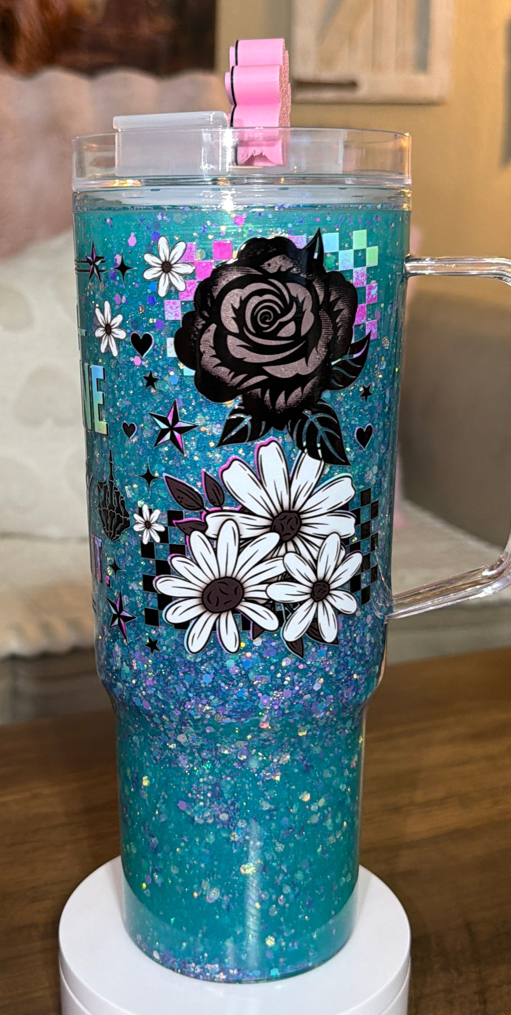 Floral Waterfall Tumbler