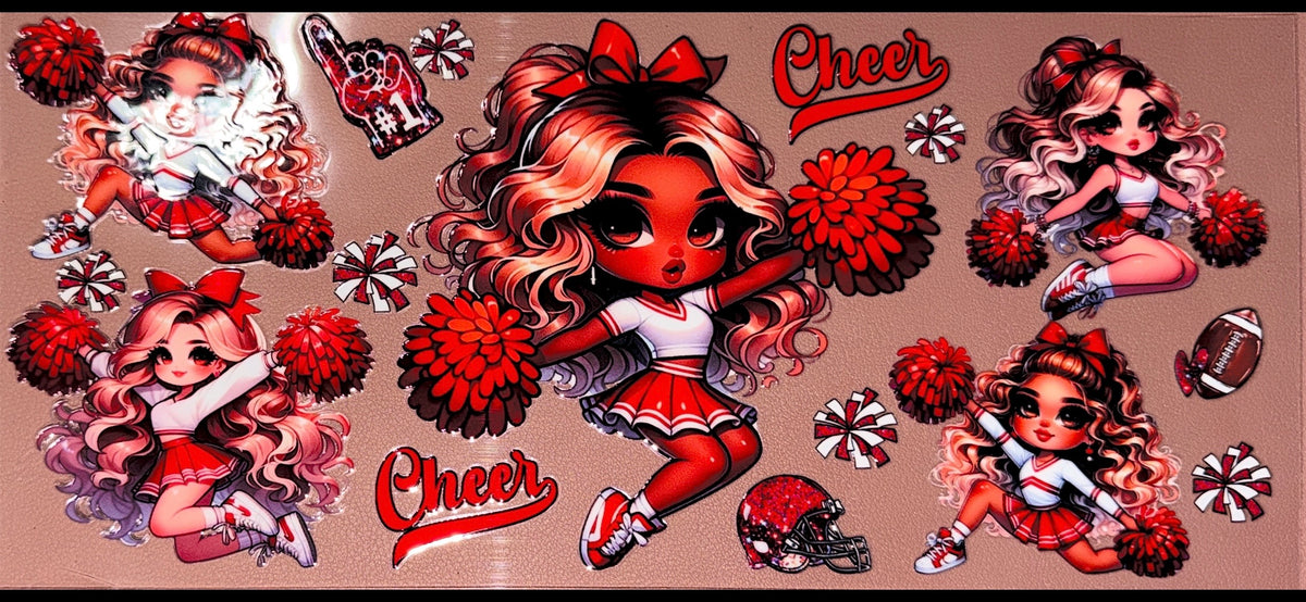 Cheer UVDTF Cup Wrap