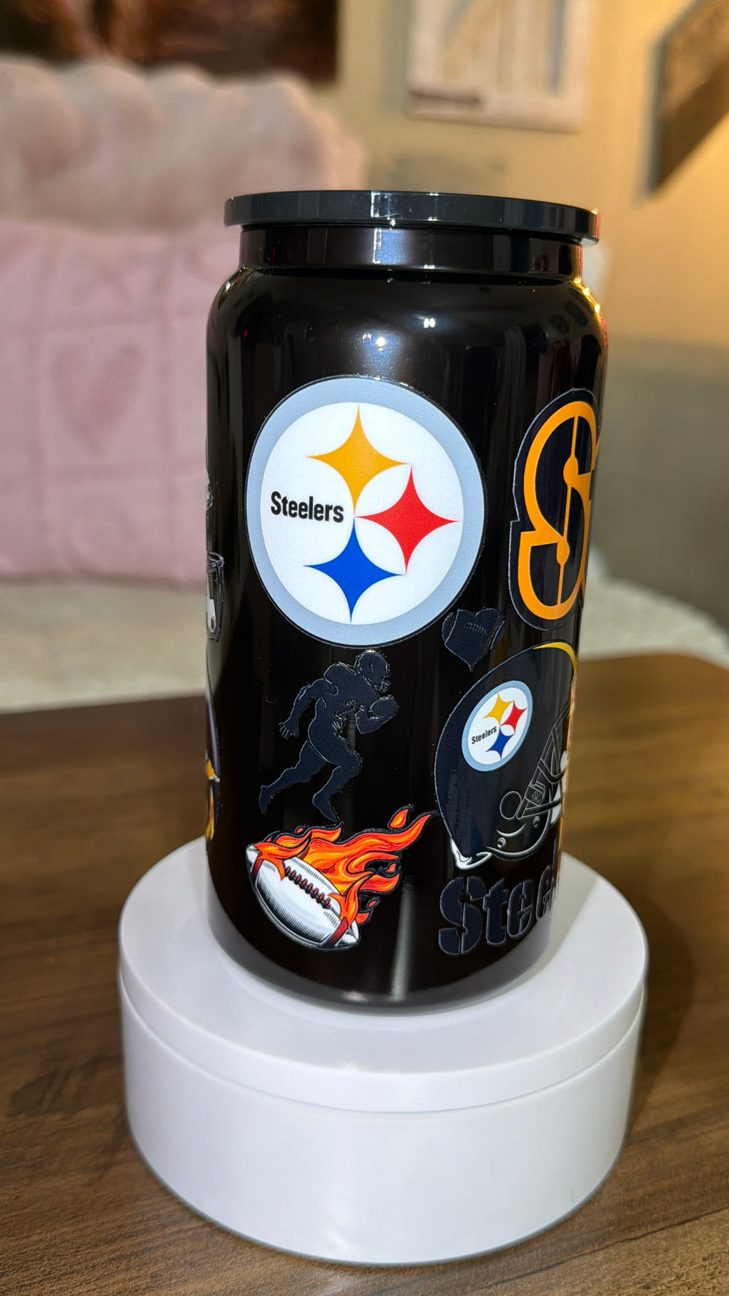 Football inspired tumbler