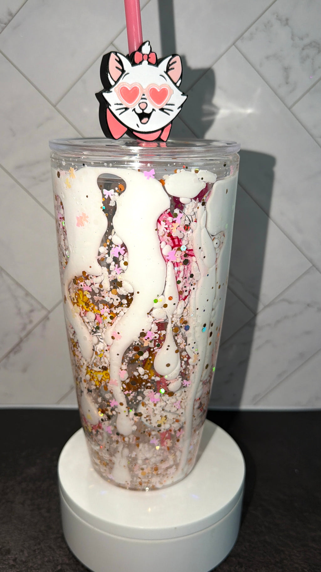 White Kitty Lava Cup