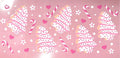 Christmas Tree Cakes UVDTF Cup Wrap