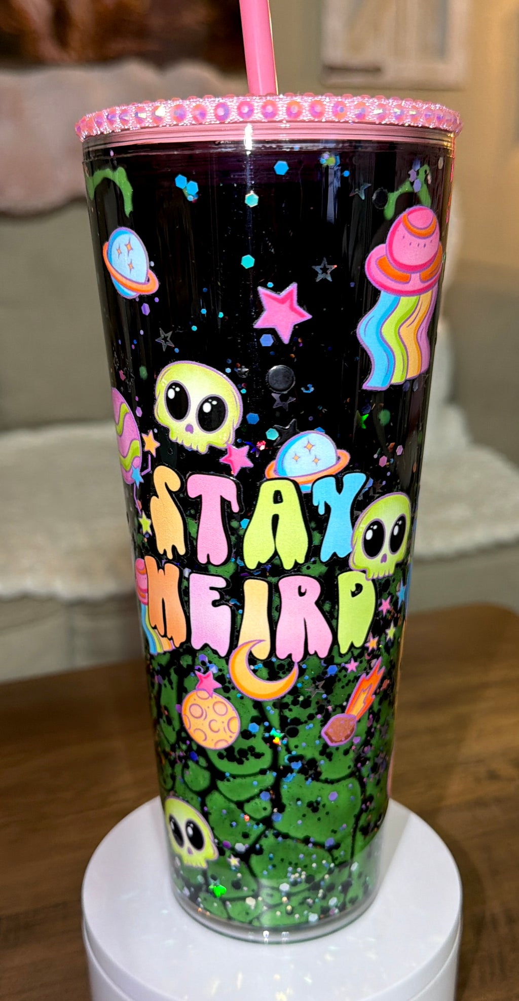 Stay Weird Lava Cup
