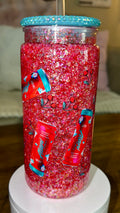 Cherry Inspired Energy Drink Snowglobe Cup