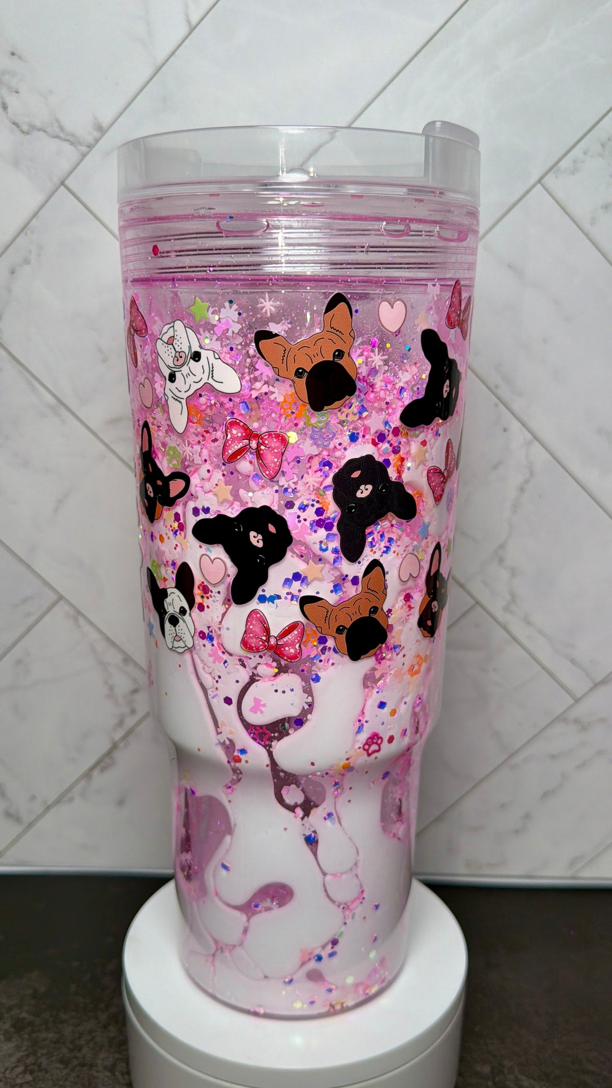 Dogs and Bows Lava Cup