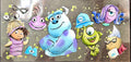 Cute Monster Friends UVDTF Cup Wrap