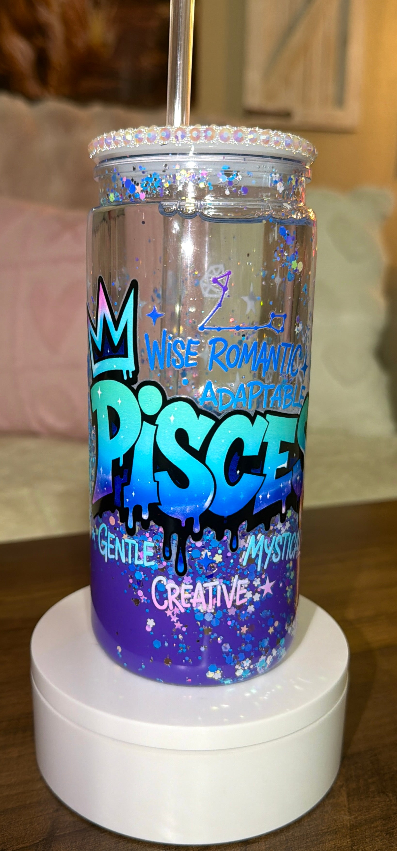 Pisces-Zodiac Lava Cup