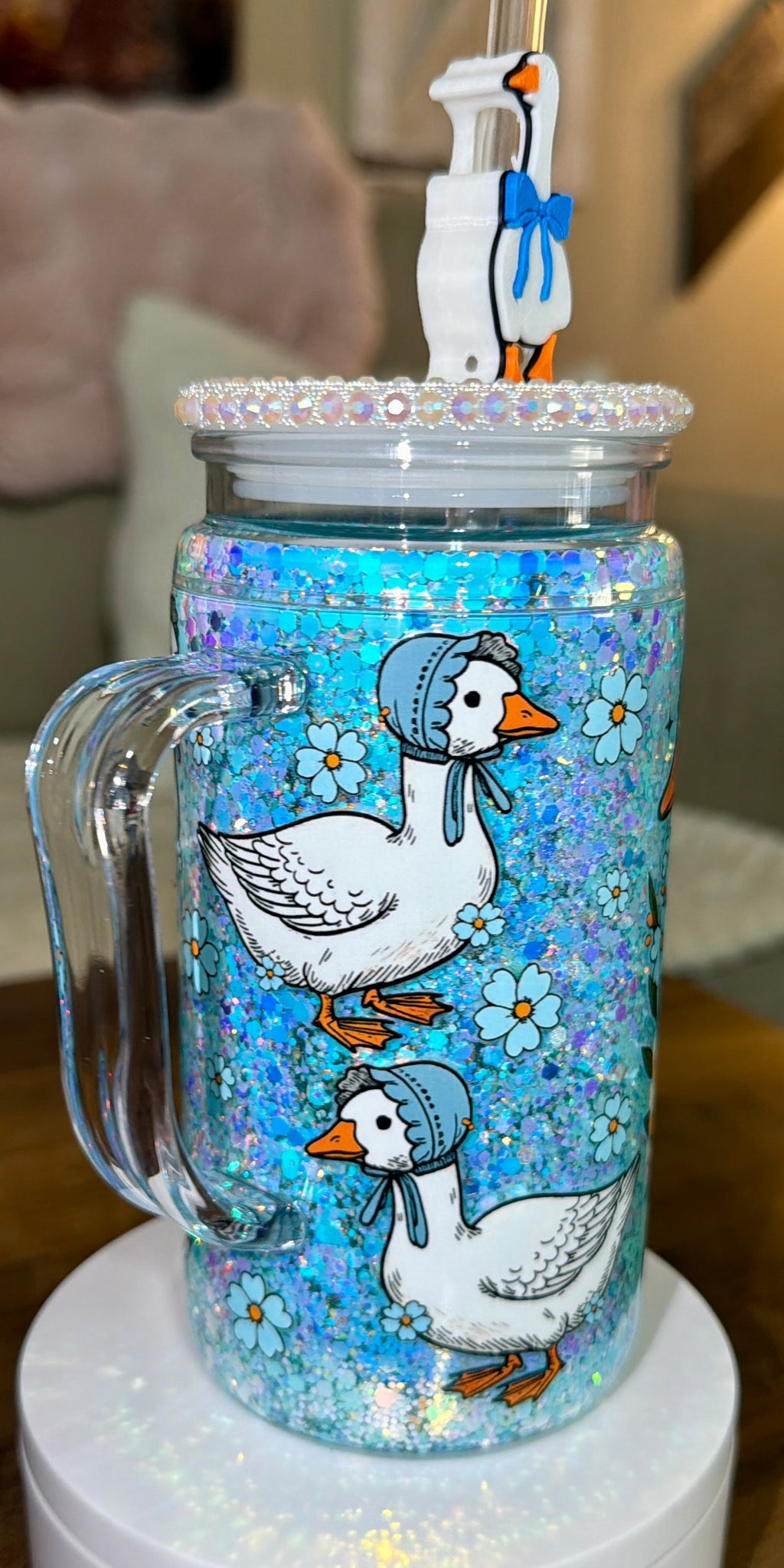 Mama Goose Snowglobe cup
