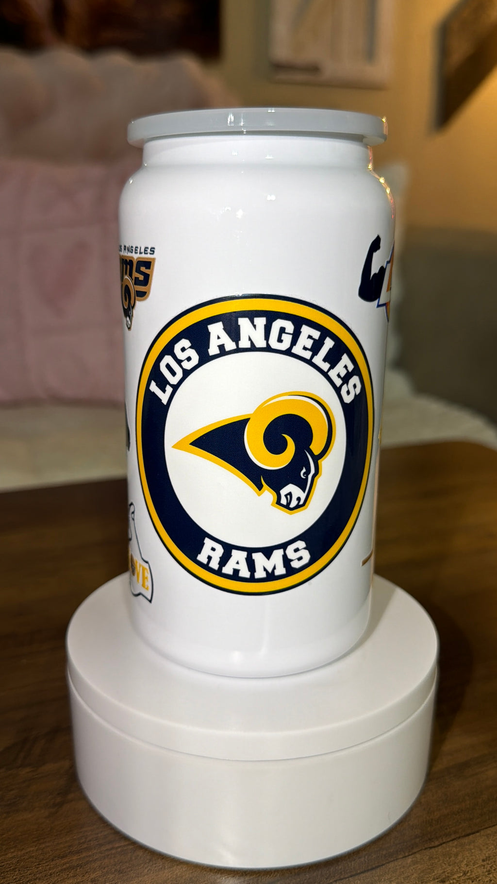 Football inspired tumbler