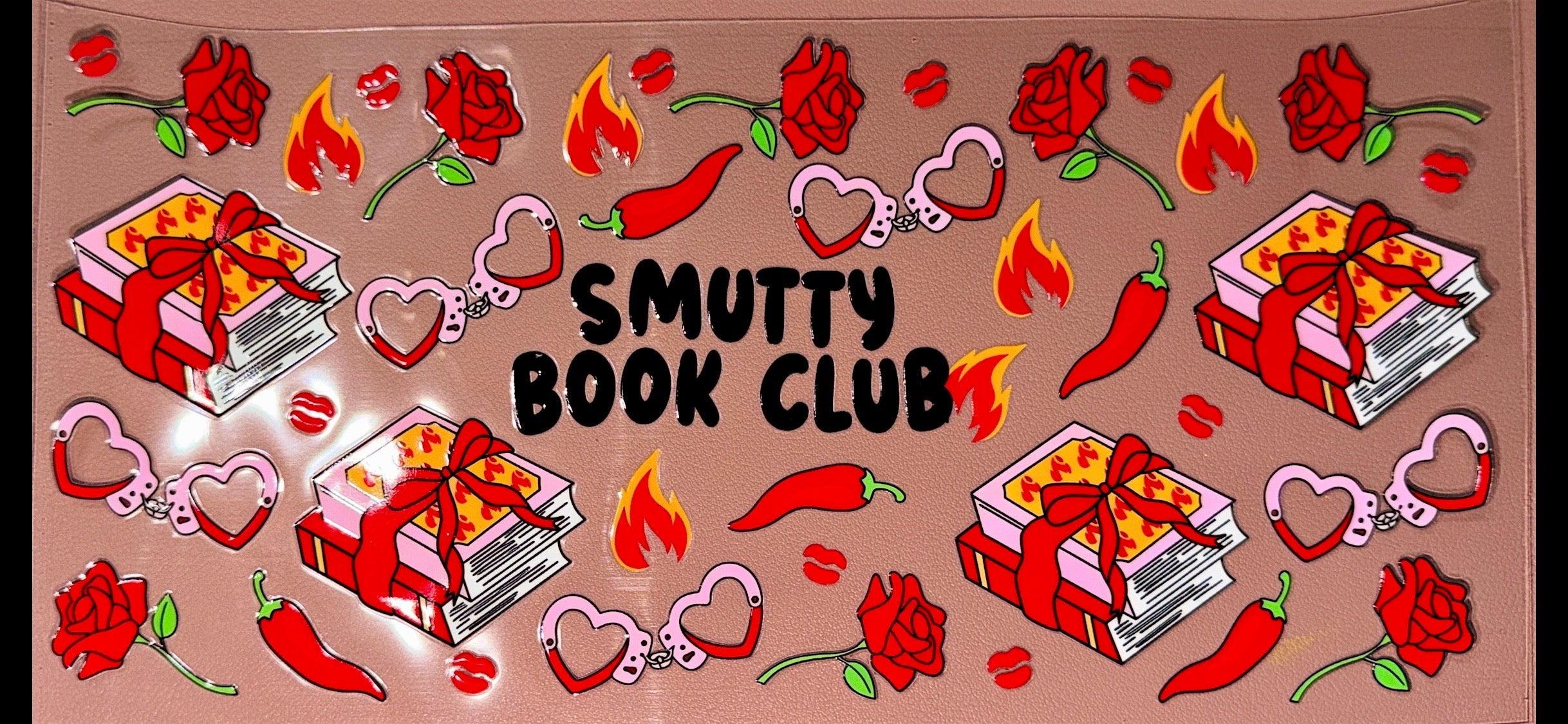 Book Club UVDTF Cup Wrap