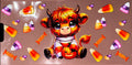 Halloween Hyland Cow