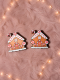 Gingerbread House Straw Topper