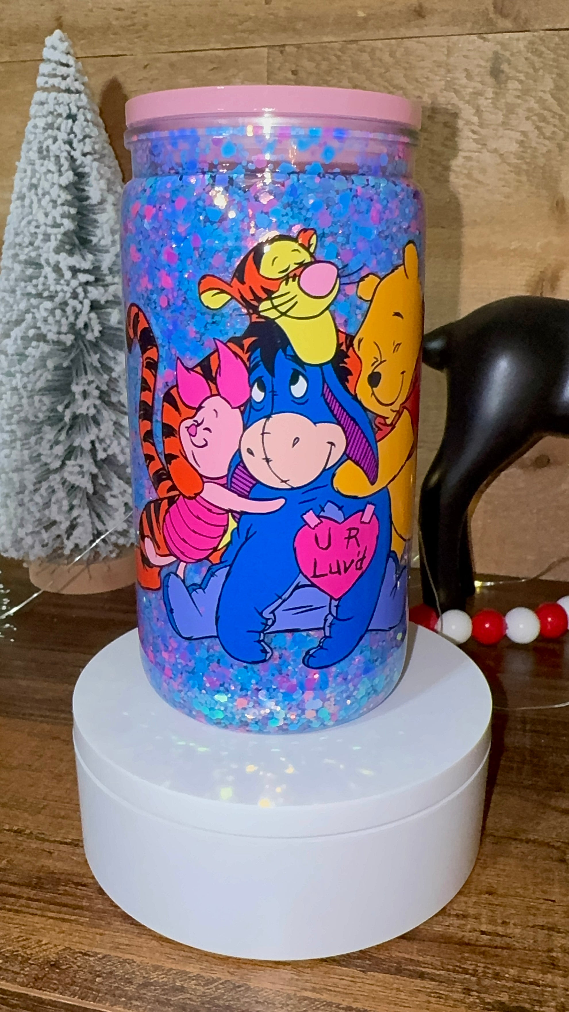 Woodland Friends Snowglobe cup