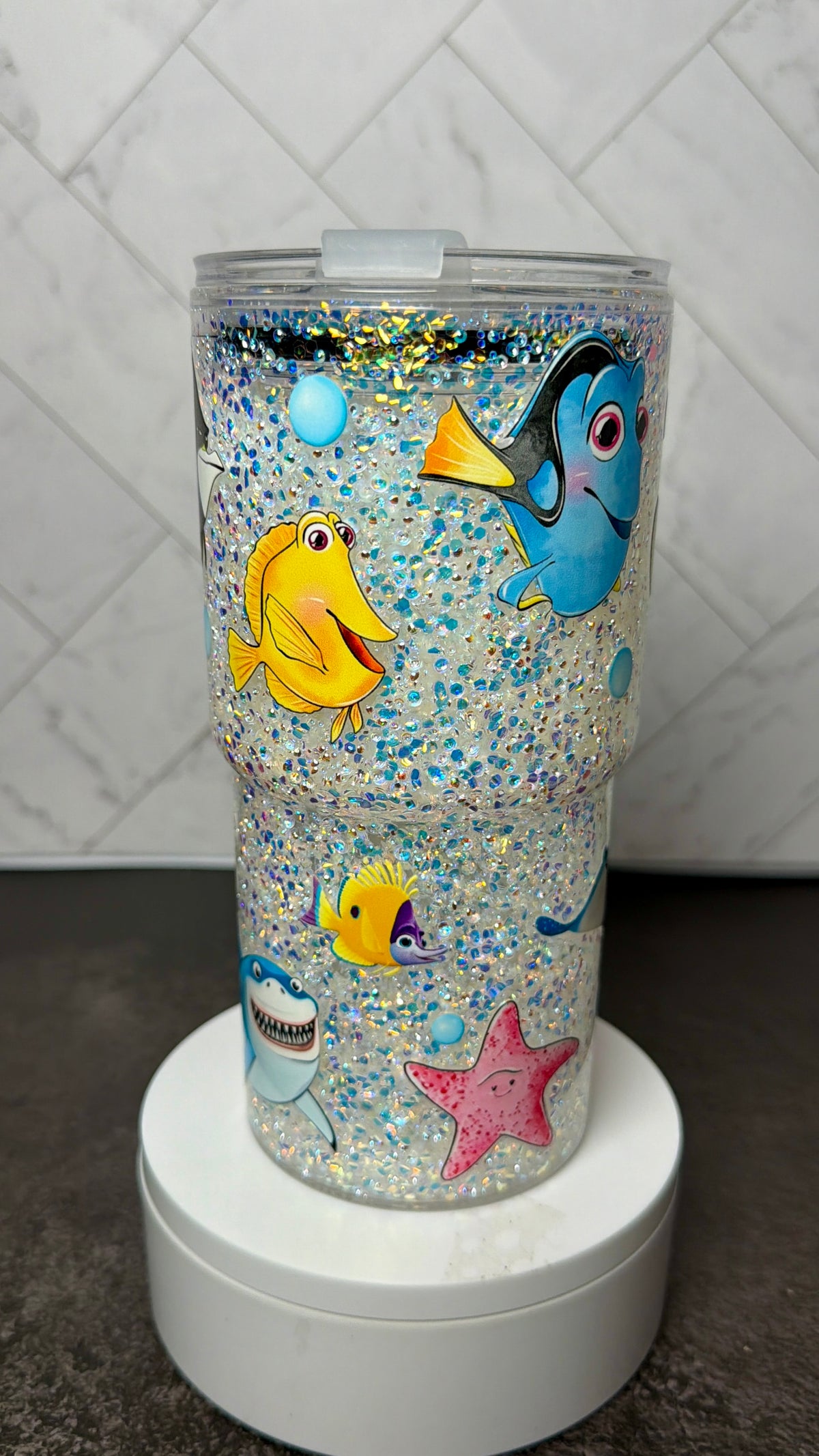 🫧under the sea Snowglobe cup 🫧