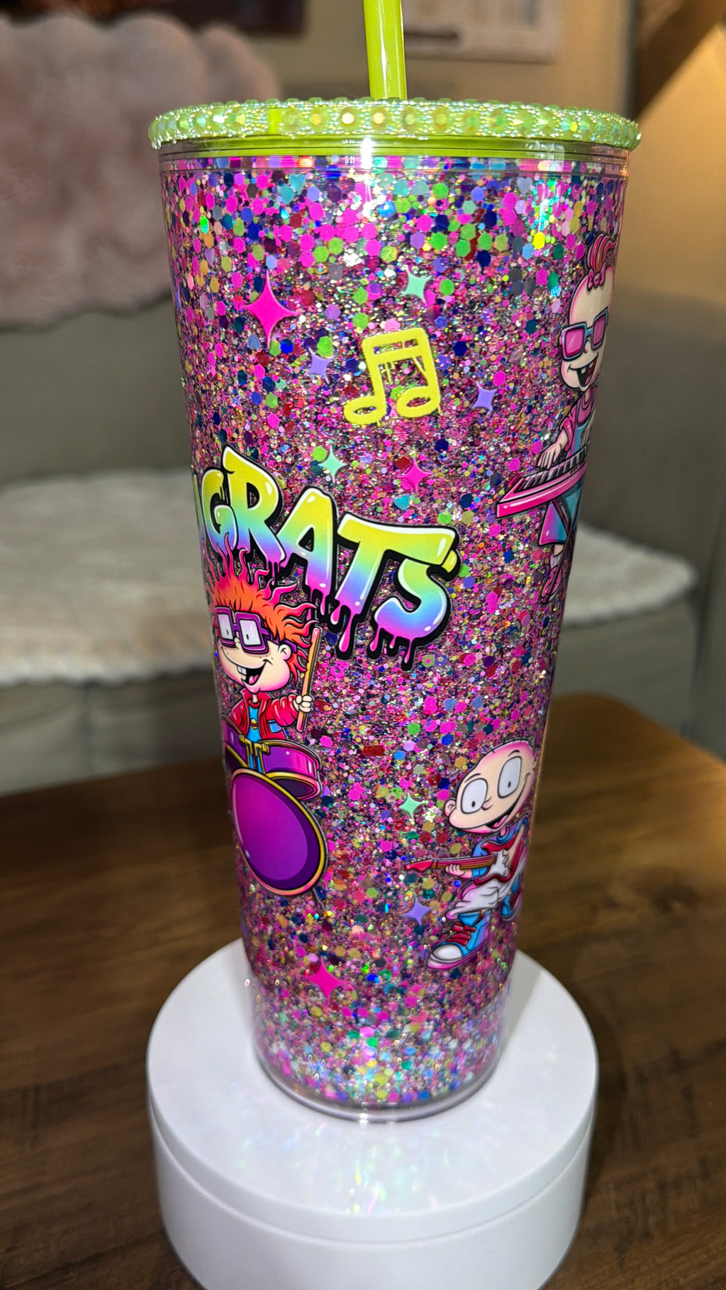 90s Themed Snowglobe Cup