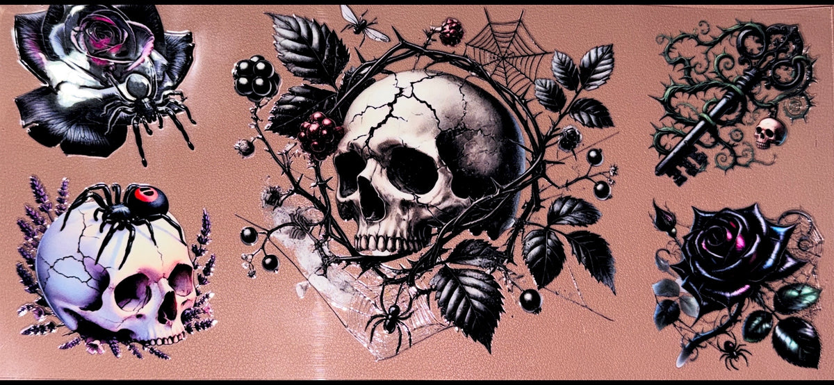 Horror Gothic Vibes UVDTF Cup Wrap
