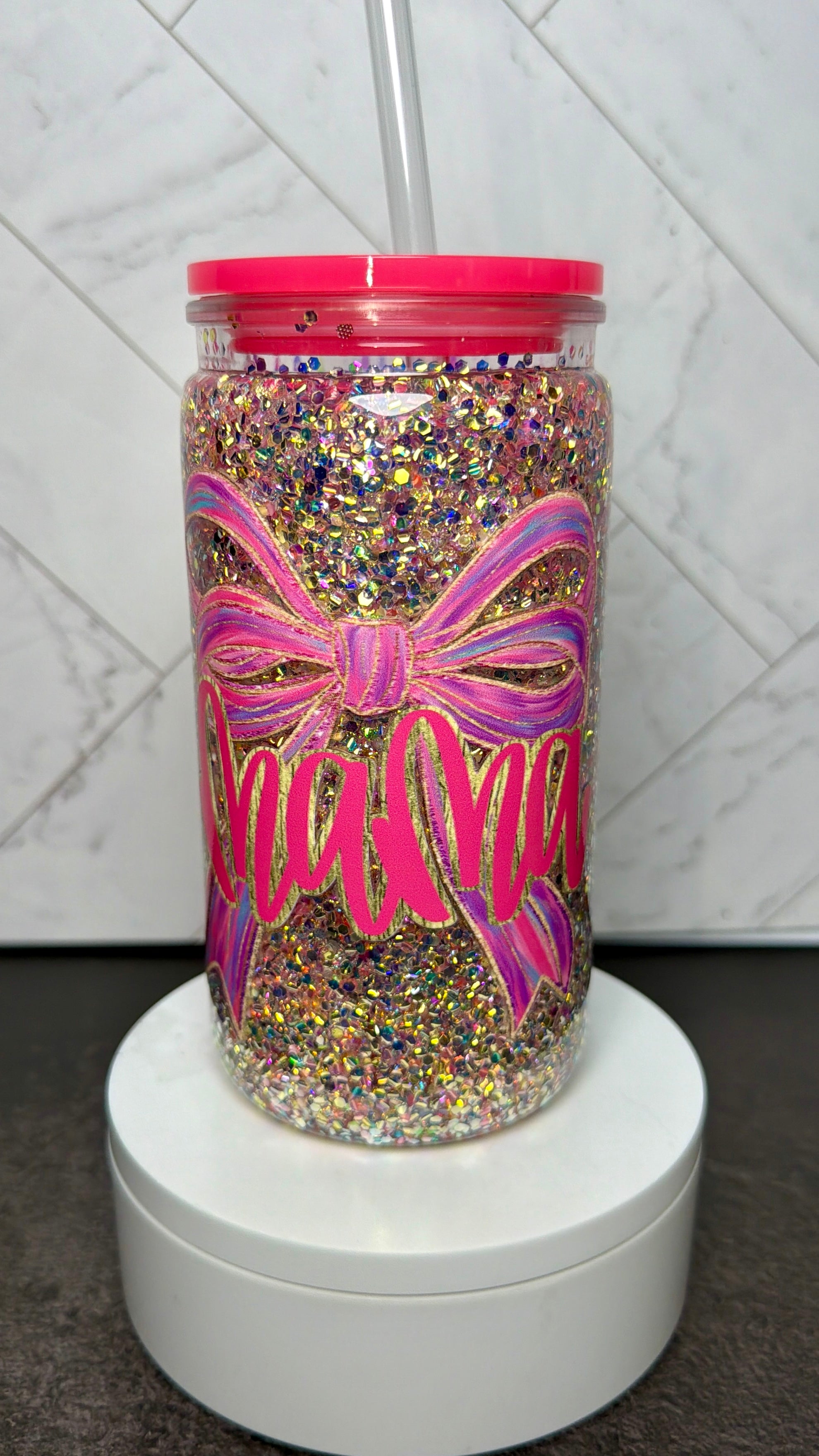 Mama Snowglobe cup