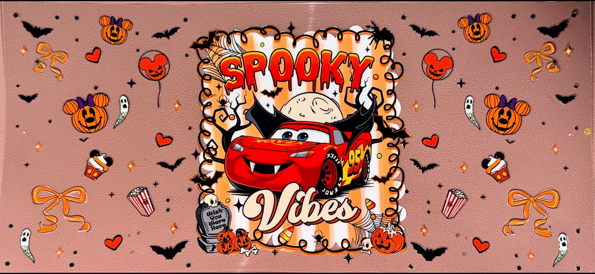 Spooky Vibes UVDTF Cup Wrap