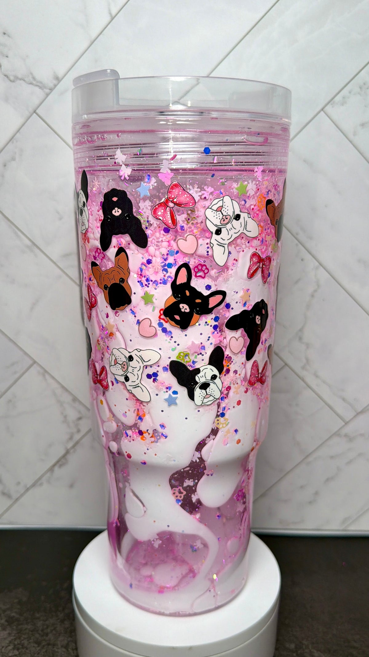 Dogs and Bows Lava Cup