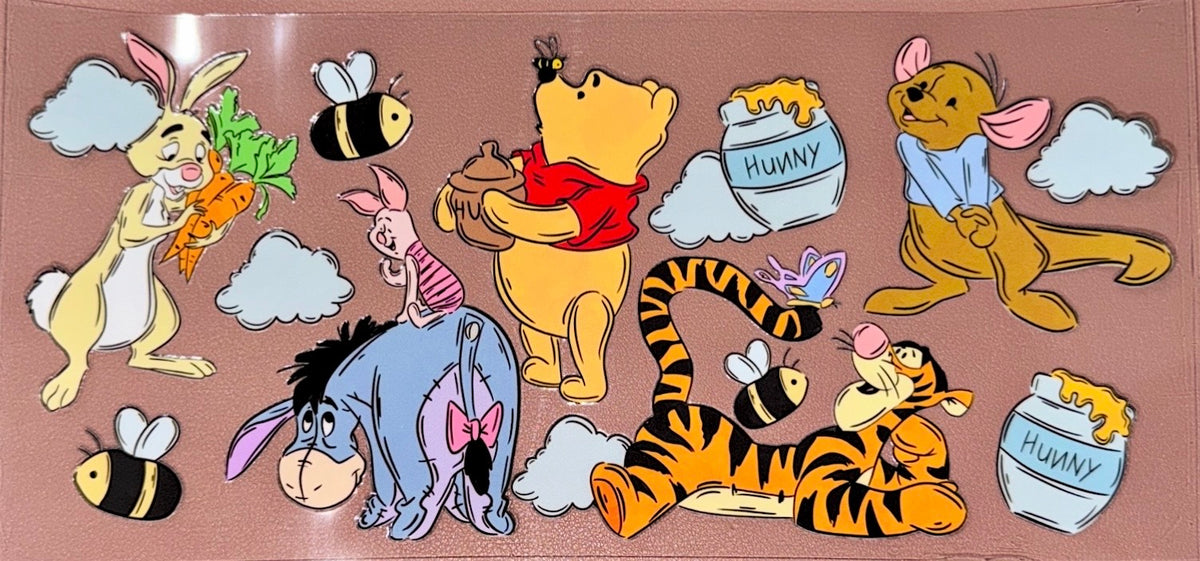 Woodland Friends UVDTF Cup Wrap