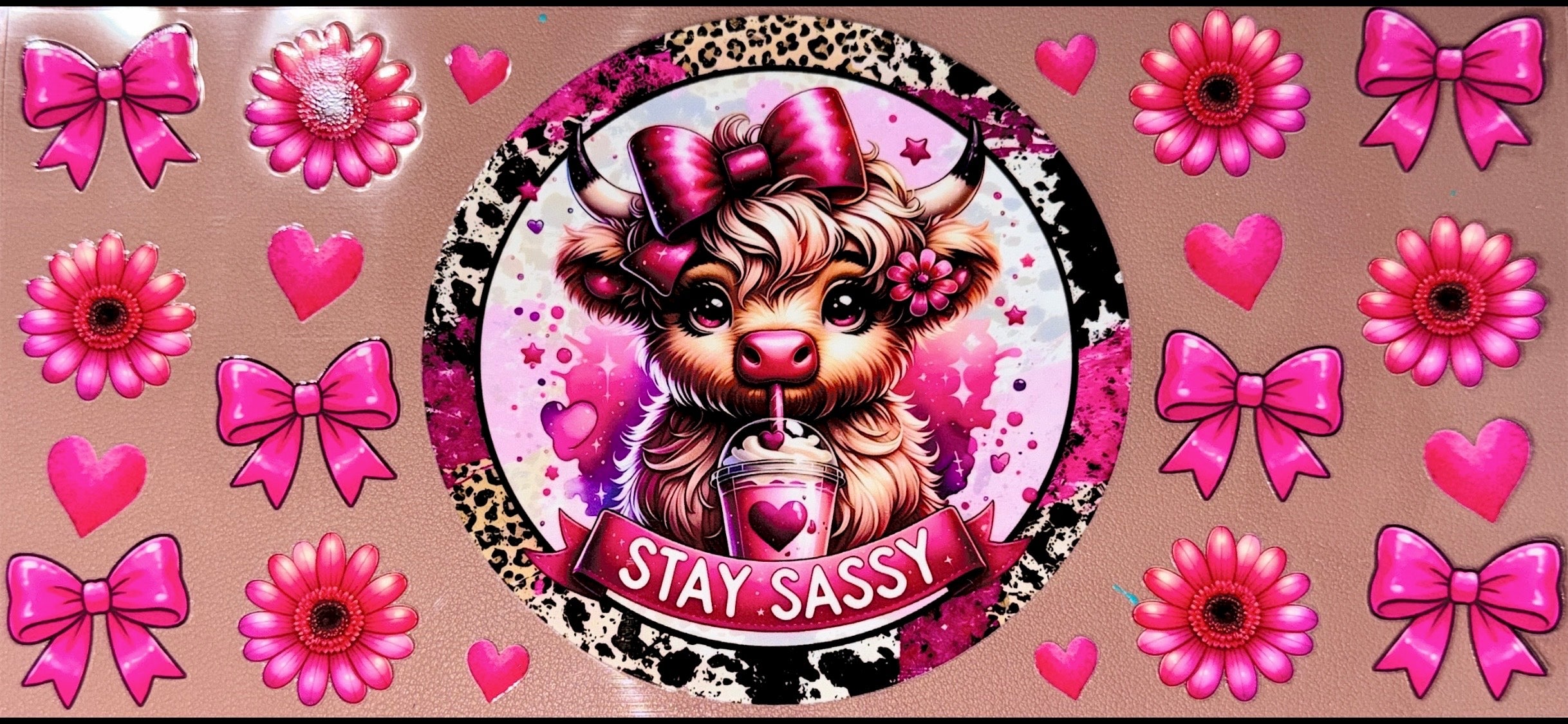 Stay Sassy UVDTF Cup Wrap