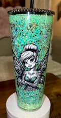 Tatted Tinks Snowglobe Cup