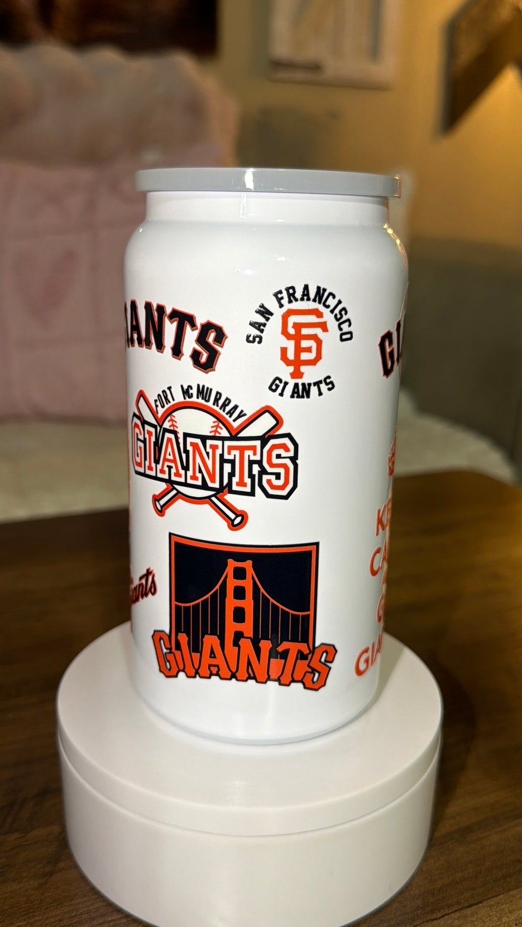 Baseball inspired tumbler