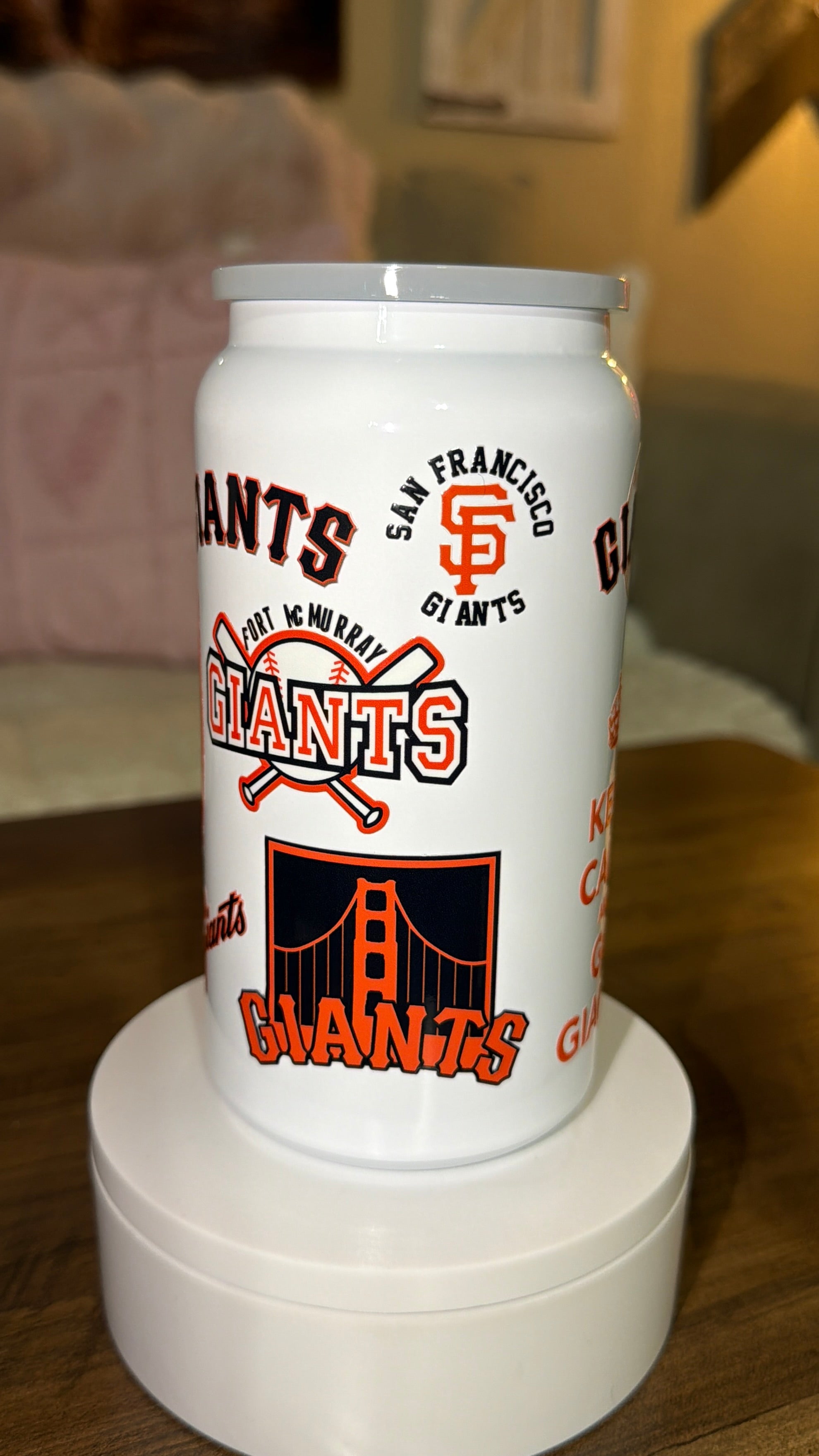 Baseball inspired tumbler