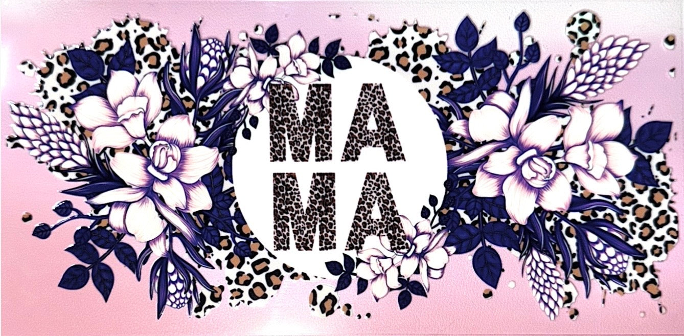 Floral Mama UVDTF Cup Wrap