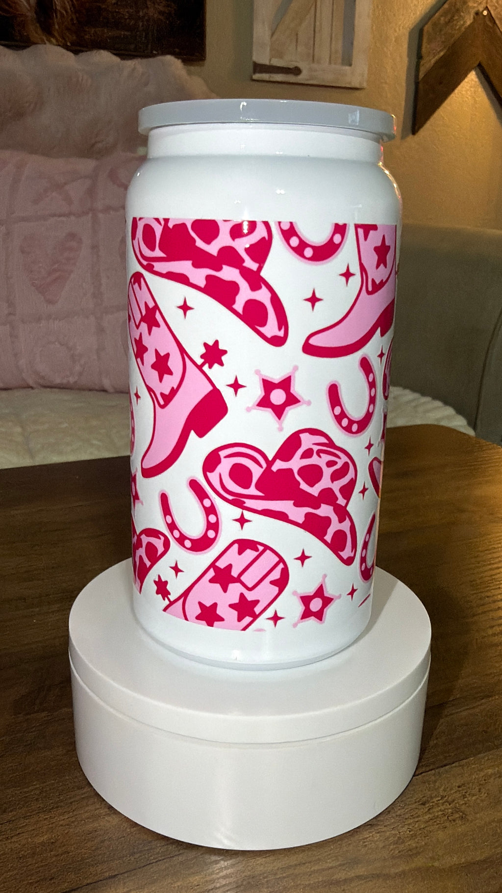 Western stainless steel tumbler