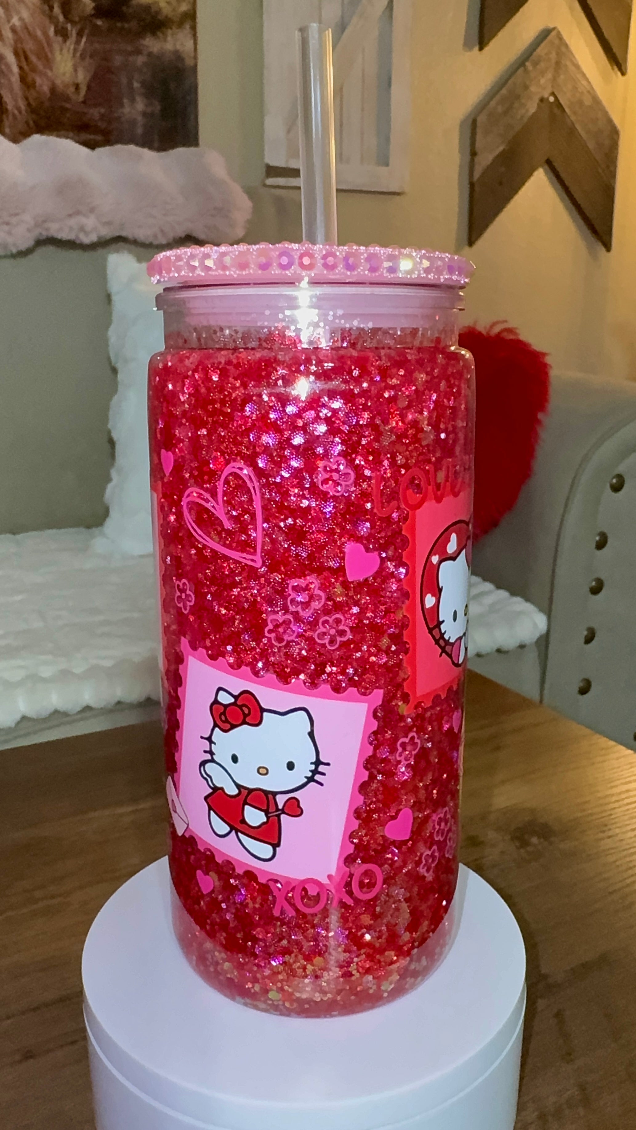 HK Snowglobe tumbler