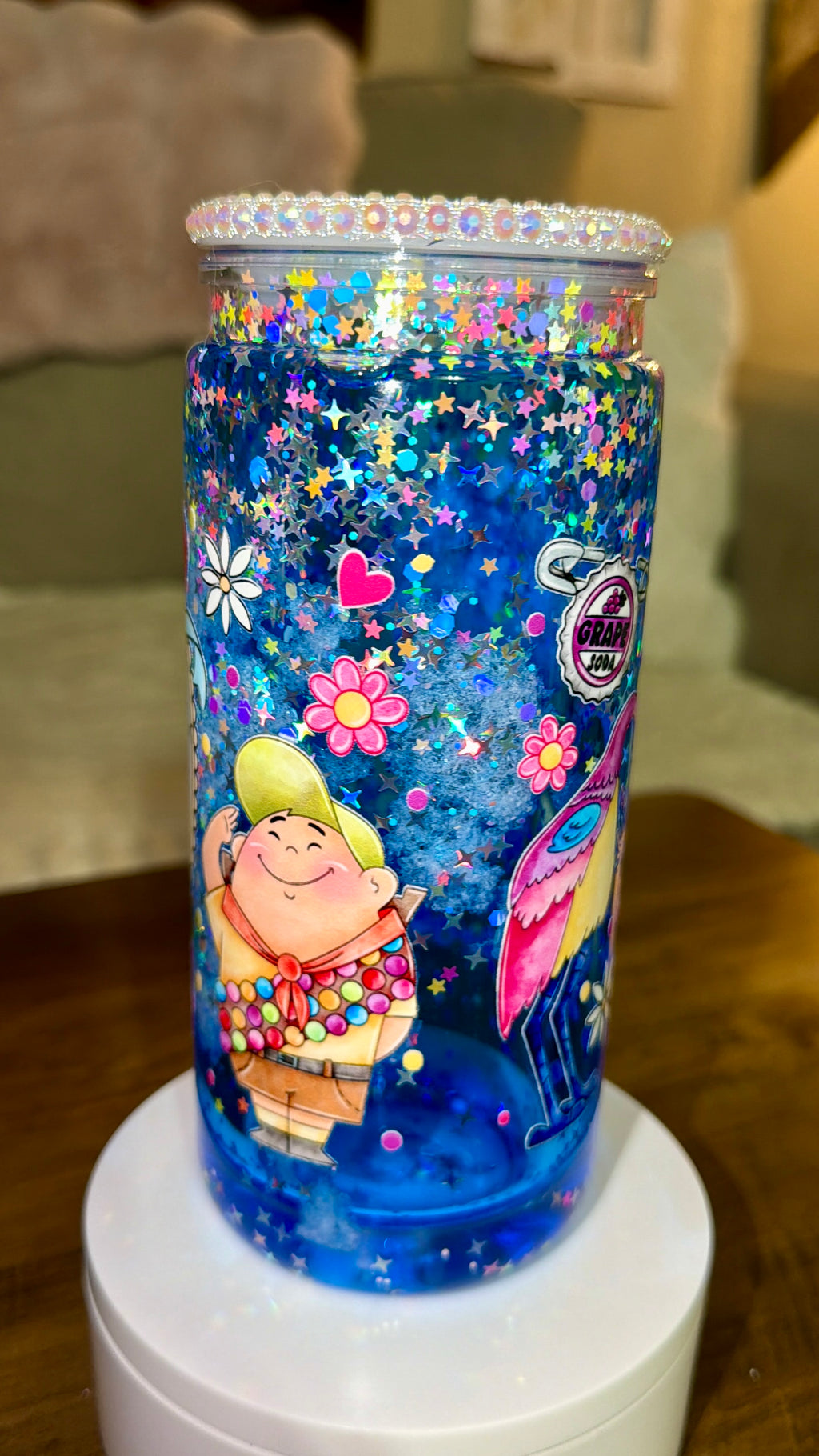 Adventure Awaits-Cloud Snowglobe Cup
