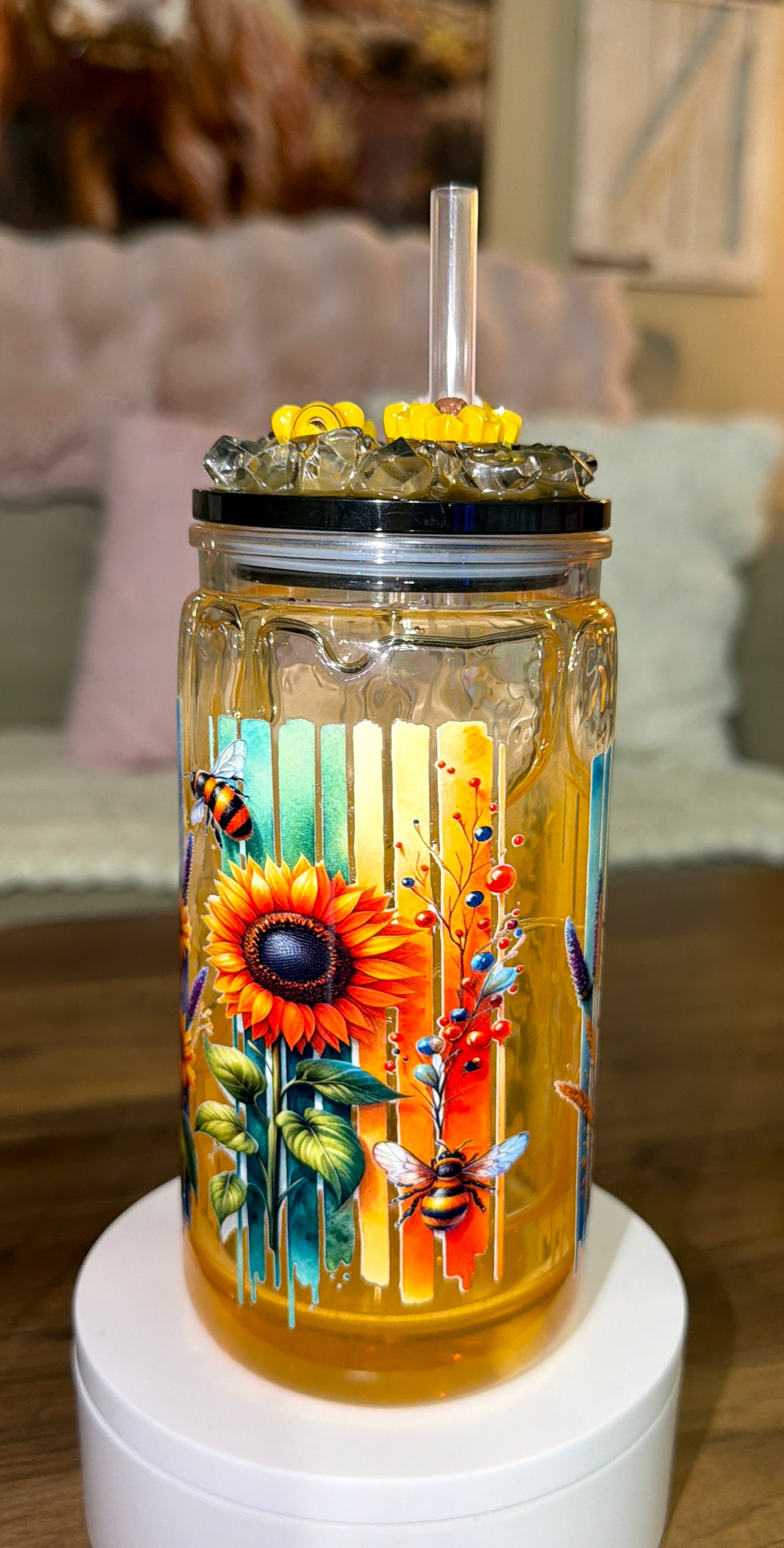 Honey Drip Bee Cup