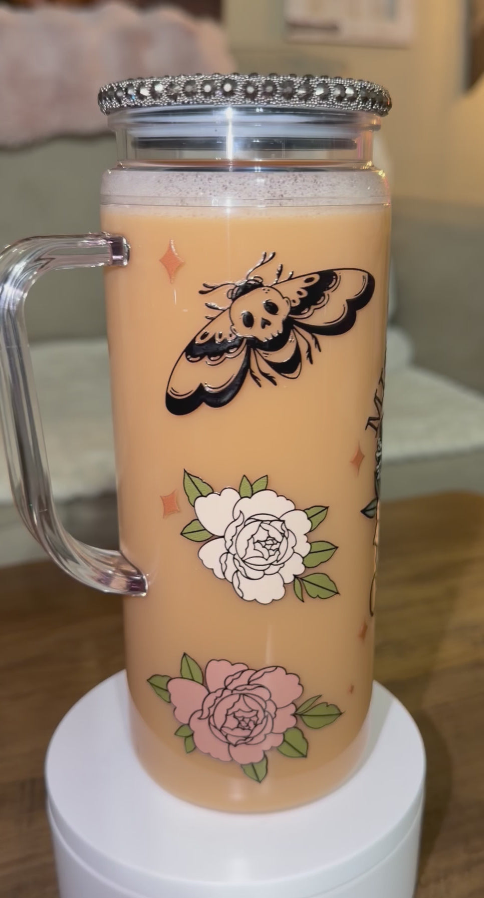 Coffee Inspired Snowglobe Cup