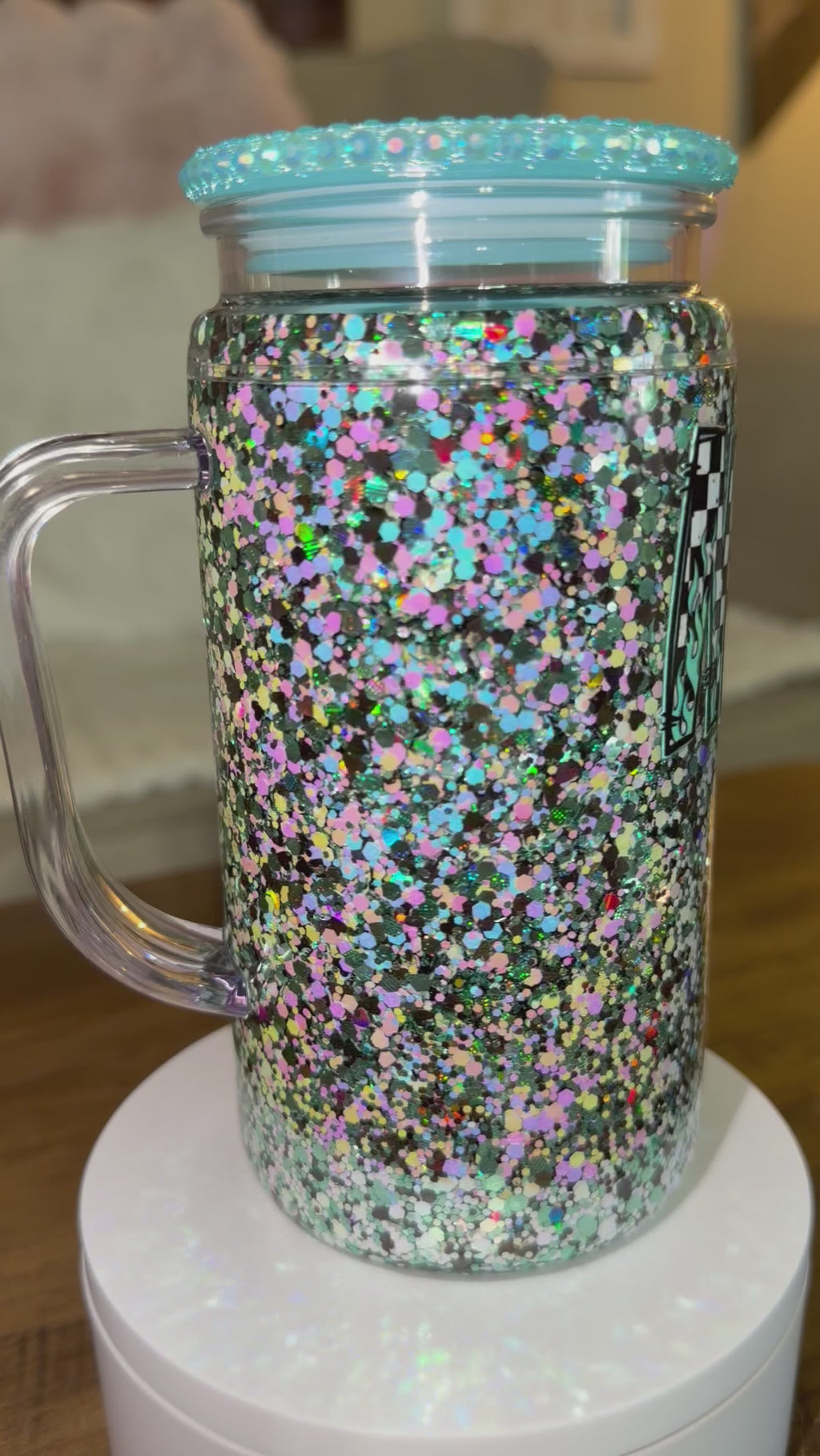 Mama Snowglobe Cup