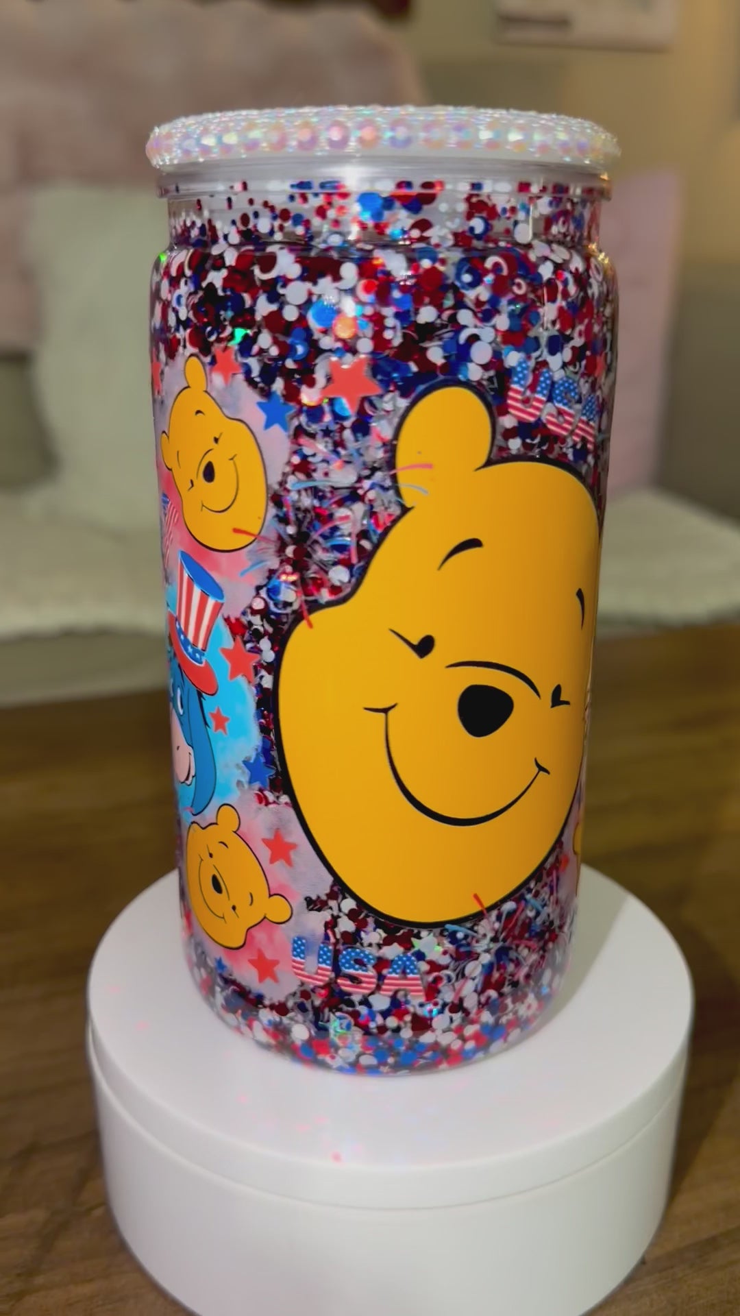 Cute Friends Snowglobe cup