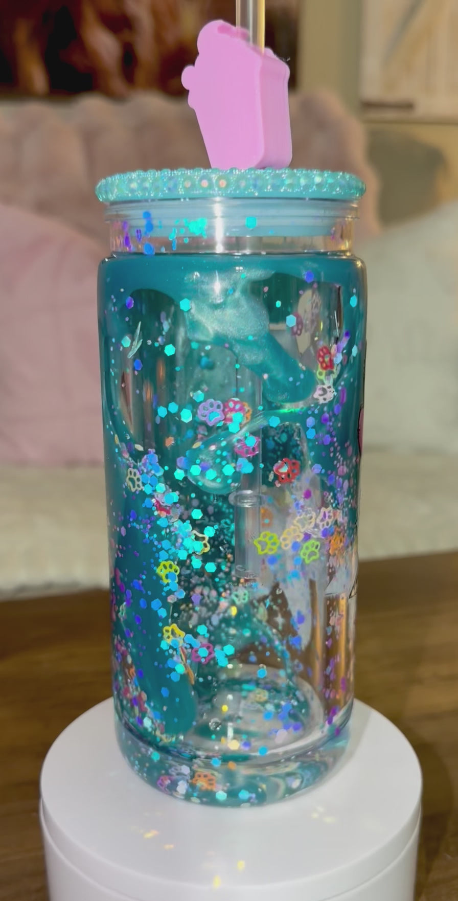 Dog mom Lava cup