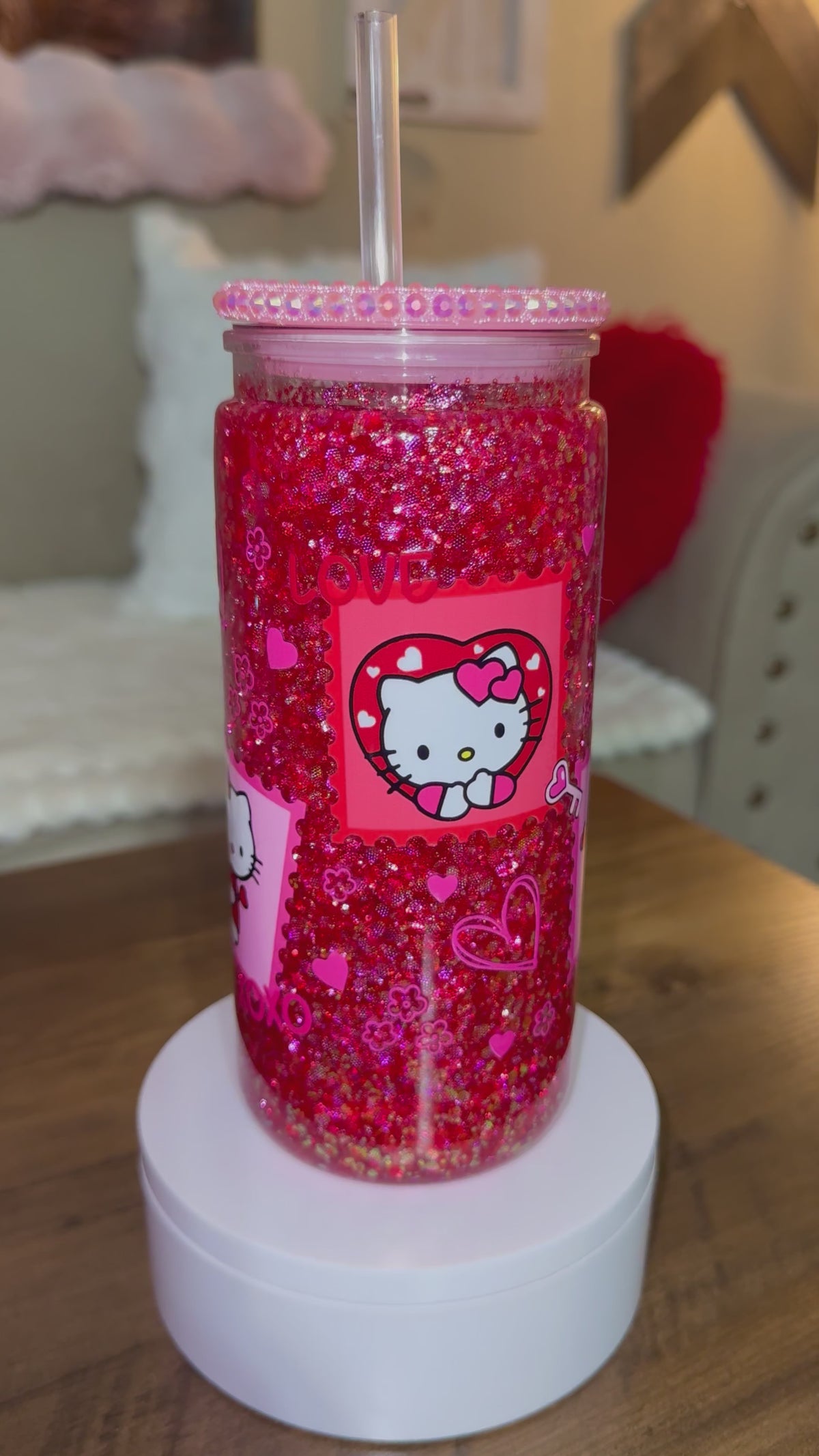 HK Snowglobe tumbler