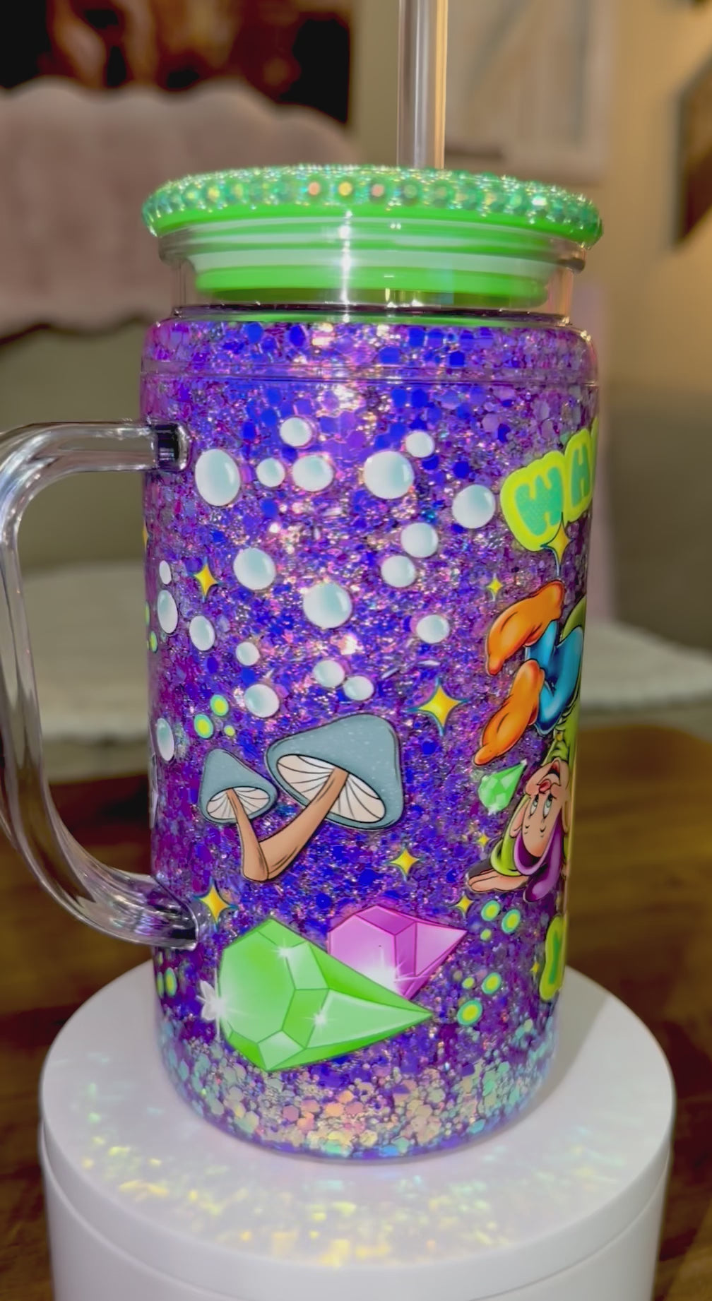 Magic Gems Snowglobe cup
